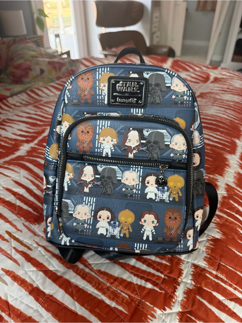 Loungefly Star Wars Navy Mini Backpack